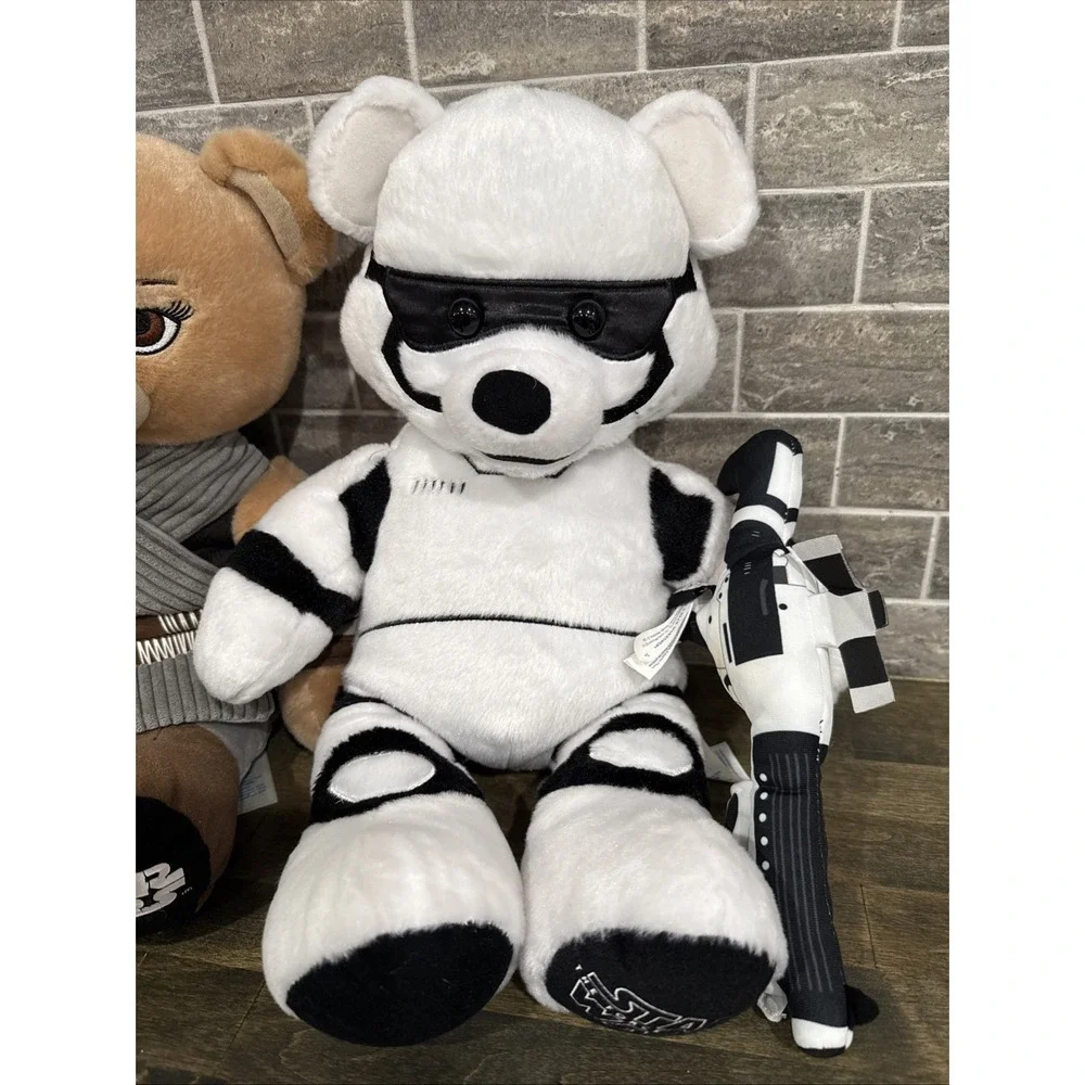 Disney Build-A-Bear Workshop STAR WARS‎ REY & Stormtrooper Plush